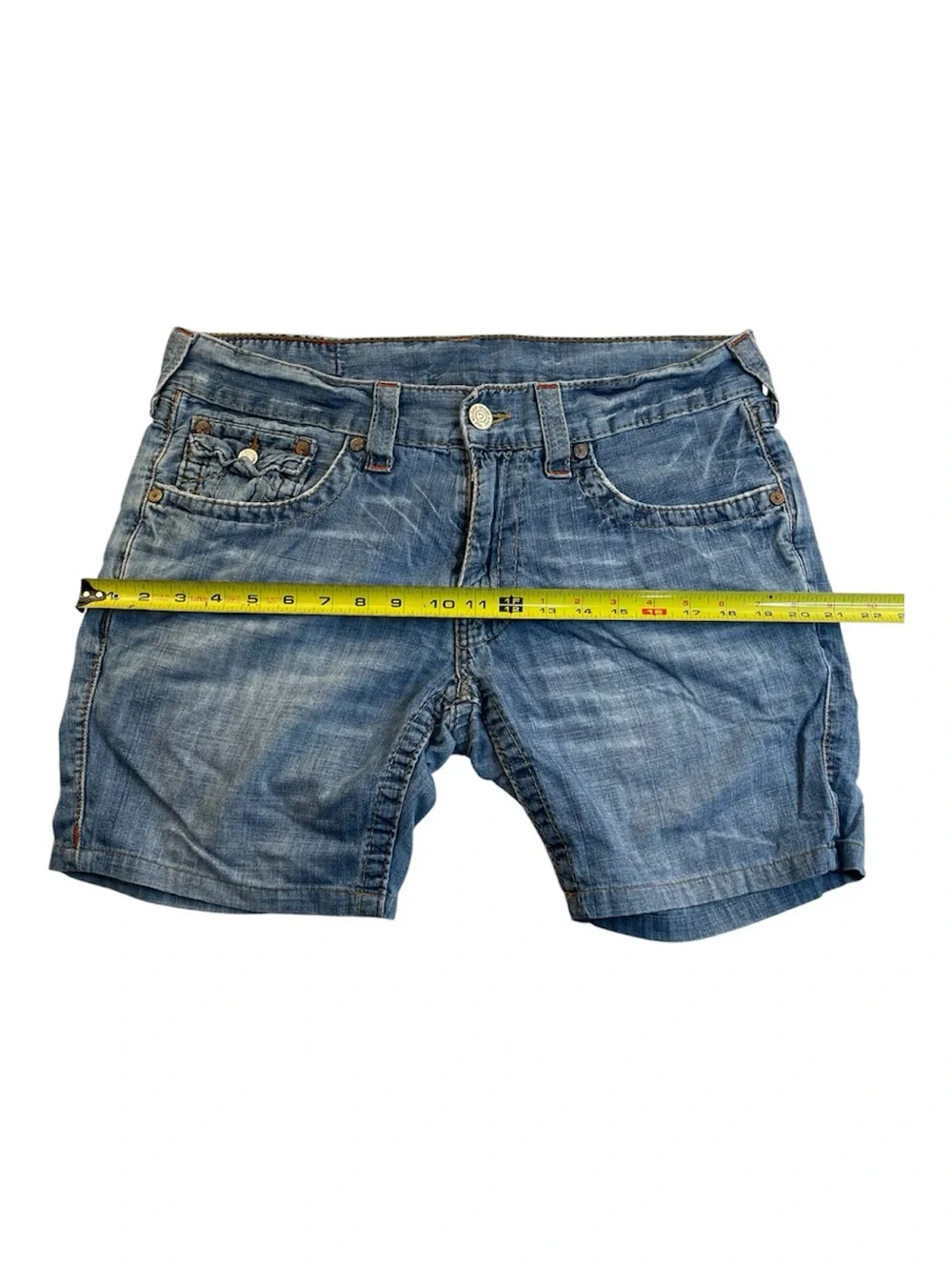 Authentic True Religion mid-rise Joey  Flap Shorts Y2K Men’s/Unisex Size 33